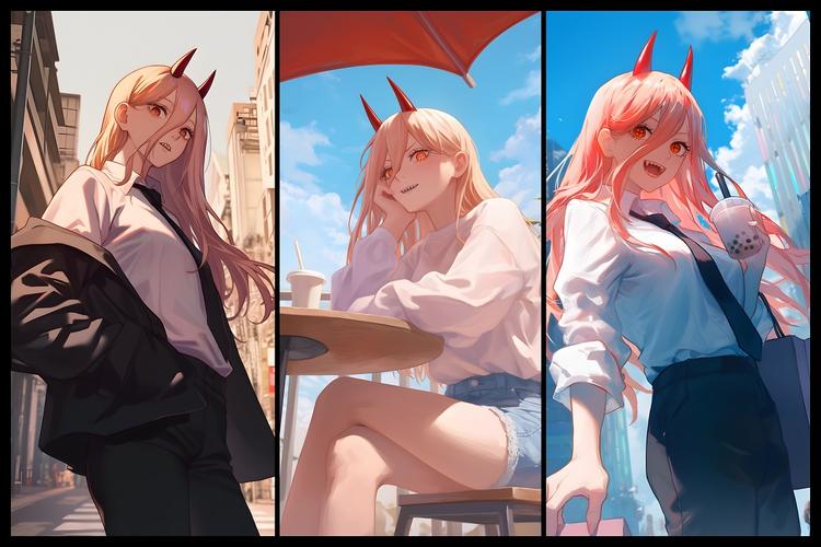 電鋸人的元?dú)獯顧n 帕瓦同人動(dòng)漫壁紙創(chuàng)作手記